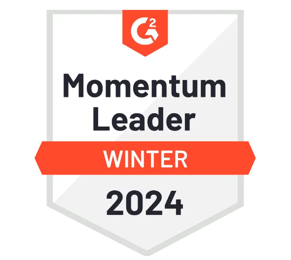 G2 Momentum Leader Winter 2024