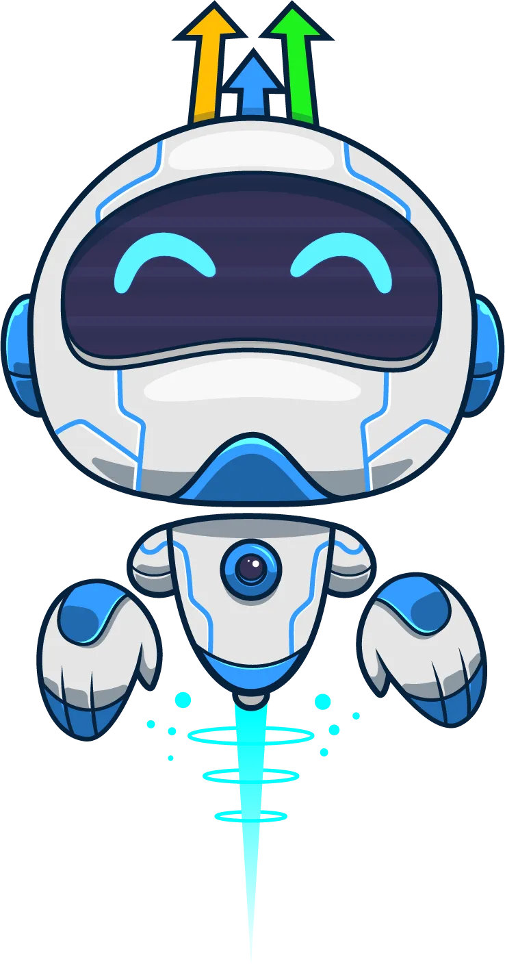 HighLevel Affiliate Robot Mascot